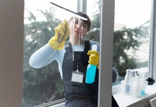 Nettoyage de vitres intérieures et extérieures à Cayres